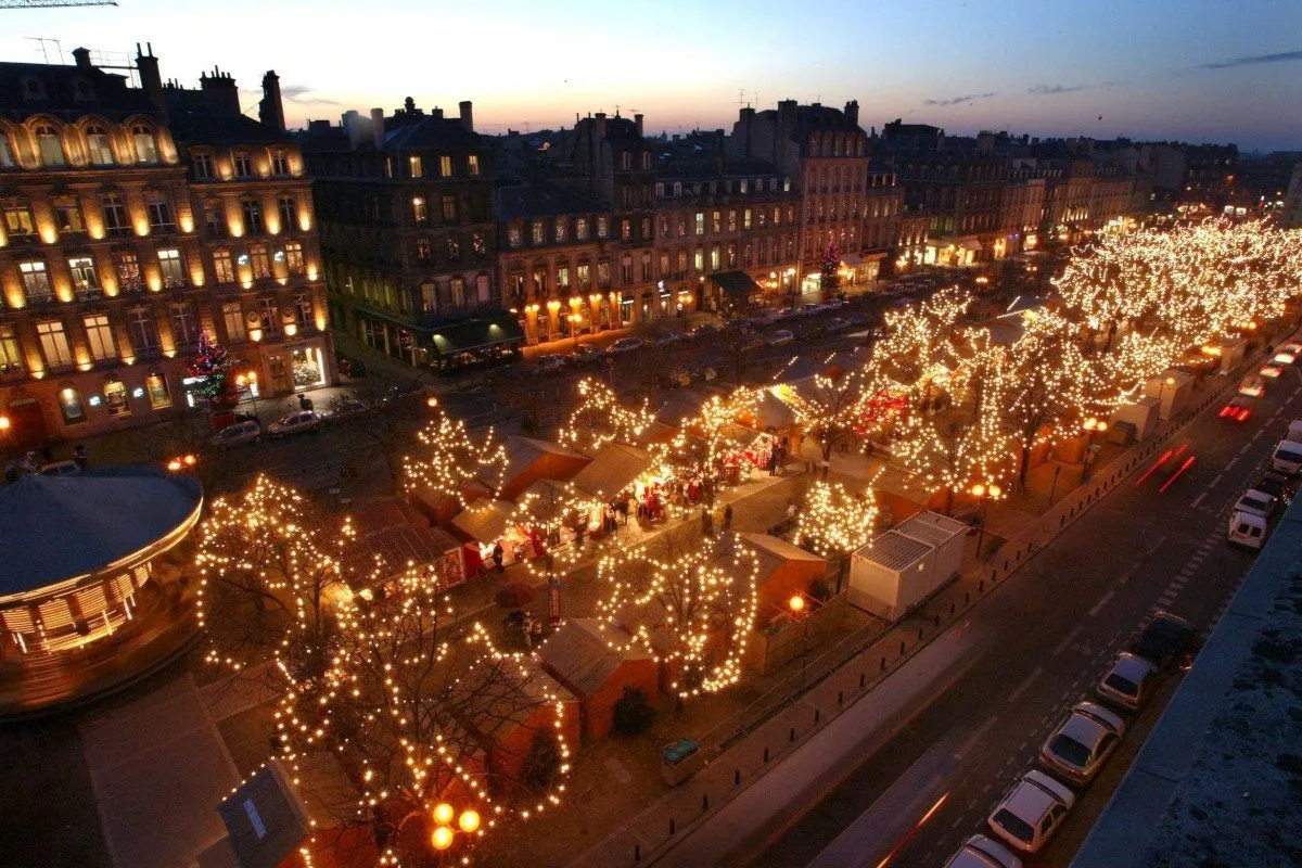 Bordeaux marché de Noël